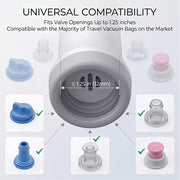 20-Piece Vacuum Storage Bag Set with Electric Air Pump