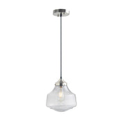 Smoke Grey Bell-Shaped Glass Pendant Light | Antique Brass Ceiling Mount, Modern Kitchen Hanging Fixture
