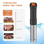 1000W WiFi Sous Vide Cooker with App Control and Timer
