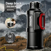 135-Ounce Stainless Steel Insulated Water Bottle with Handle