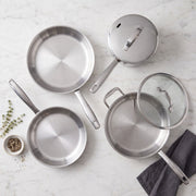 5-Ply Stainless Cookware Set, 7-Piece