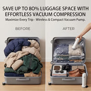 20-Piece Vacuum Storage Bag Set with Electric Air Pump