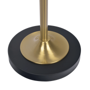 Double Spot Floor Lamp – Brushed Gold Finish, 4-Way Switch & Metal Base | Modern Reading & Accent Lighting