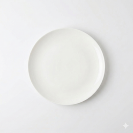 Angelic White Bread and Butter Plates - Set of 4