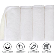 4 Pack Two-Toned Hand Towel - Vanessa Collection
