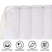 4 Pack Two-Toned Hand Towel - Vanessa Collection