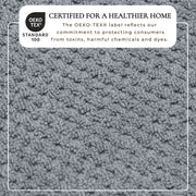 100% Cotton Checkered Jacquard Bath Towel Set - Giuliana Collection