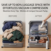 5-Piece Vacuum Storage Bag Set with Electric Air Pump