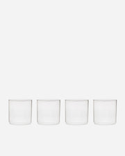 Sora Short Drinking Glass - Set of 4