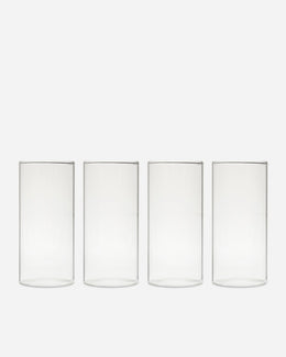 Sora Tall Drinking Glass - Set of 4