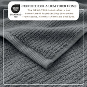 Turkish Cotton Ribbed 6-Piece Bath Towel Set - Georgiana Collection