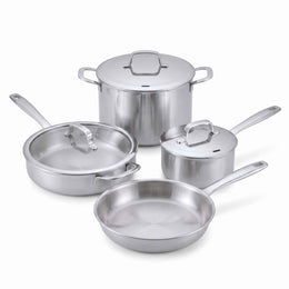 5-Ply Stainless Cookware Set, 7-Piece